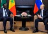 Macky Sall se dit « rassuré » après sa rencontre avec Poutine