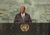 Allocution du Président de la République, S.E.M. Alassane OUATTARA, à la tribune de la 77e Session de l’Assemblée Générale des Nations Unies