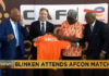 CAN 2023 : Antony Blinken au Stade Alassane Ouattara d’Ebimpé