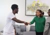 En visite à Abidjan: L’artiste guinéen Black reçu par la Ministre de la Culture