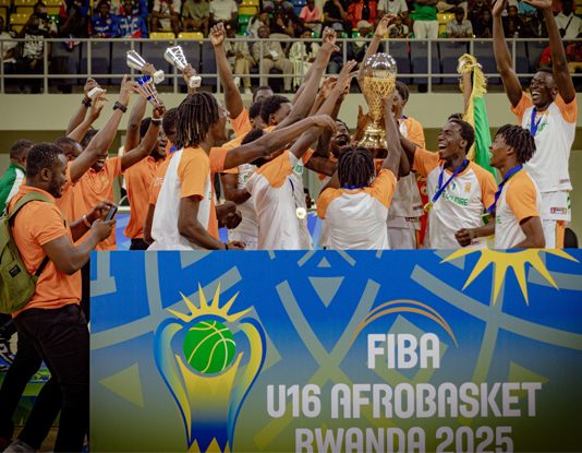 Afrobasket U16 Masculin : la Côte d’Ivoire marque l’histoire