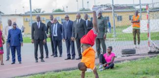 INJS 2025 : Adjé Silas Metch lance les épreuves physiques du concours d’entrée à Abidjan