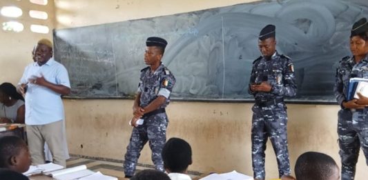Sakassou : la police mobilise les écoles contre l’incivisme et les cambriolages en milieu scolaire