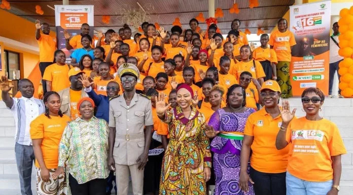 Côte d’Ivoire : forte mobilisation pour les 16 jours d’activisme contre les violences faites aux femmes