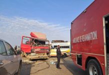 Collision entre un camion et un mini-car à Yopougon : six blessés dont trois graves sur l’Autoroute du Nord