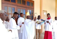 Consécration de la chapelle Catholique Saint Michel Archange à Akounougbé