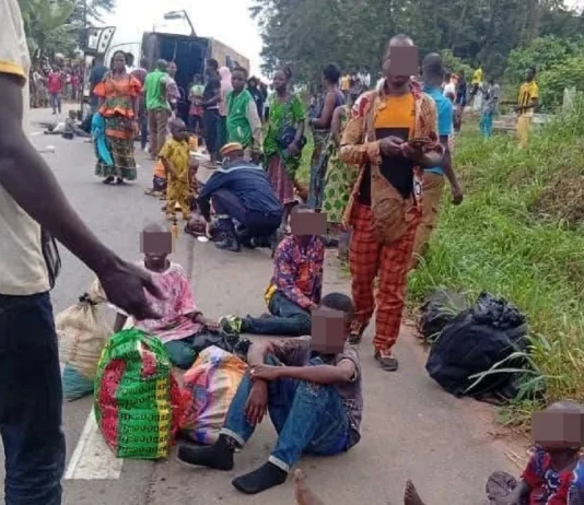 Axe Zoukougbeu-Guessabo : La sortie de route d’un car de transport fait un mort et plusieurs blessés graves dont 15 graves