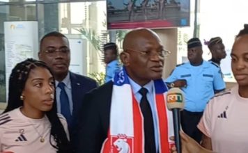 Super Coupe de la LFFP 2026: L’Olympique Lyonnes visite l’hôpital mère-enfant Dominique Ouattara de Bingerville