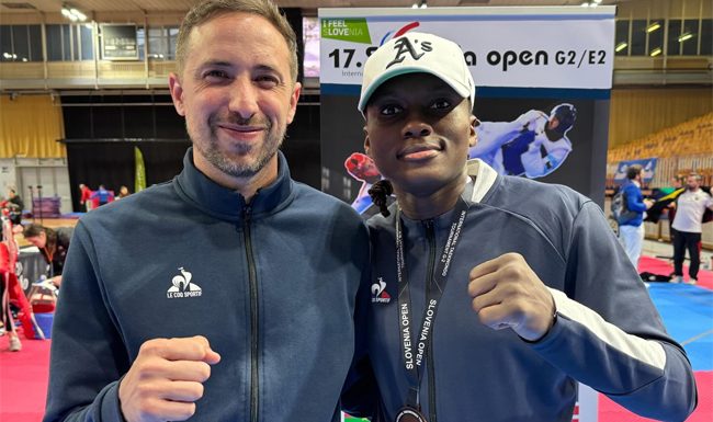 Taekwondo 2026 : Ruth Gbagbi décroche le bronze à l’Open de Slovénie