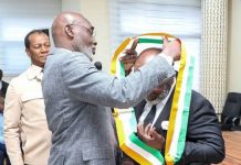 Cocody : Jean-Marc Yacé transmet son mandat de député à Ange Romain Dagaret Dassaud