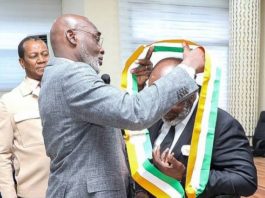 Cocody : Jean-Marc Yacé transmet son mandat de député à Ange Romain Dagaret Dassaud