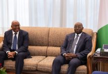 Le Vice-Président de la République a échangé avec une délégation de la Fédération Internationale de Basketball