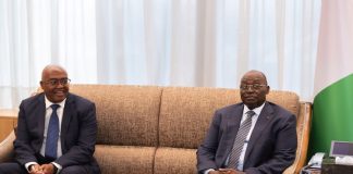 Le Vice-Président de la République a échangé avec une délégation de la Fédération Internationale de Basketball