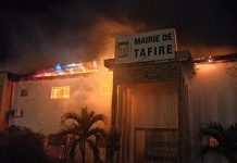 Mairie de Tafiré : un incendie nocturne cause d’importants dégâts matériels, sans faire de victimes