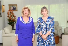 Coopération ivoiro-italienne : Mme l’Ambassadrice d’Italie reçue par la Première Dame Dominique Ouattara