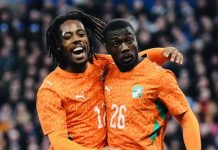 Match amical : la Côte d’Ivoire bat l’Écosse 1-0 grâce à Nicolas Pépé