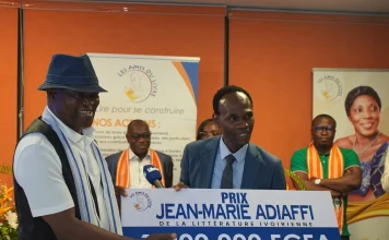 Prix Jean-Marie Adiaffi de la littérature ivoirienne : Tiburce Koffi sacré, la relève mise à l’honneur
