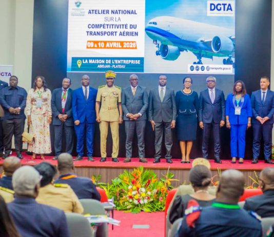 Côte d’Ivoire : un atelier pour renforcer la compétitivité du transport aérien et faire d’Abidjan un hub régional
