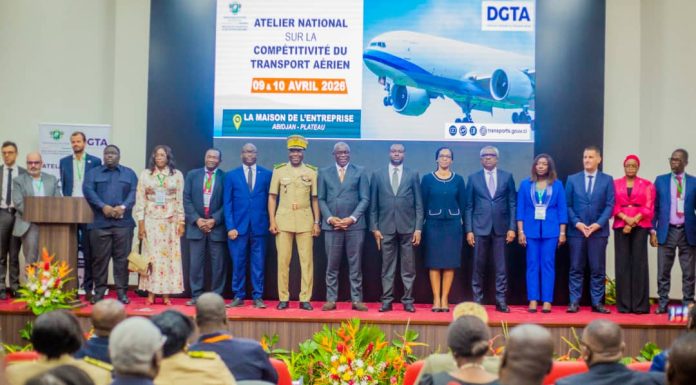 Côte d’Ivoire : un atelier pour renforcer la compétitivité du transport aérien et faire d’Abidjan un hub régional
