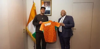 Ange-Yoan Bonny opte pour la Côte d’Ivoire et rejoint les Éléphants