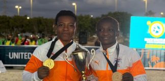 Lutte-Beach Wrestling-Championnats d’Afrique : Deux médailles d’or pour la Côte d’Ivoire