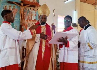 Soubré : l’évêque Alexis Touably Youlo appelle à l’unité et à la cohésion sociale pour préserver la paix