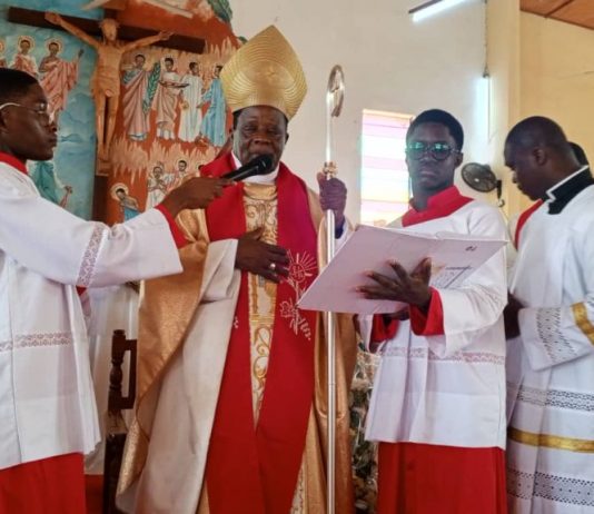 Soubré : l’évêque Alexis Touably Youlo appelle à l’unité et à la cohésion sociale pour préserver la paix