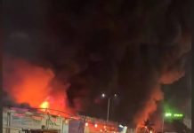 Koumassi : Un violent incendie ravage une partie du complexe China Mall