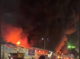Koumassi : Un violent incendie ravage une partie du complexe China Mall