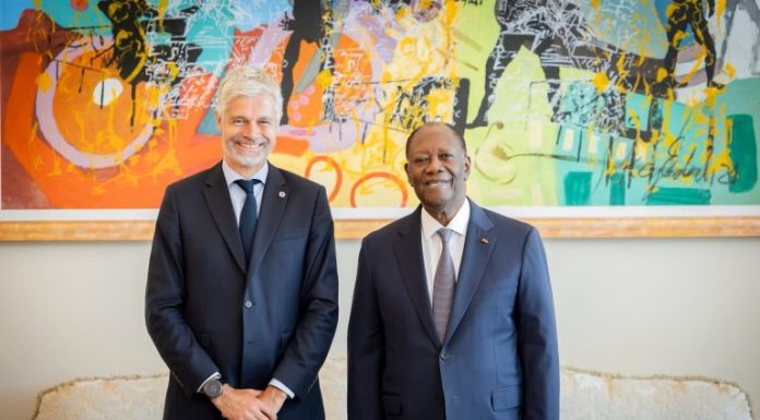 Coopération : Laurent Wauquiez salue le leadership du Président Alassane Ouattara et le modèle ivoirien