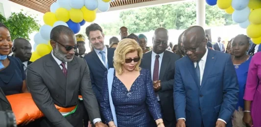 Lutte contre le cancer: la Première Dame inaugure l’Institut Européen de Cancérologie d’Abidjan