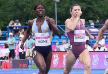 Maboundou Koné signe 22”92 à Varsovie et décroche la 2e place sur 200 m