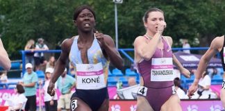 Maboundou Koné signe 22”92 à Varsovie et décroche la 2e place sur 200 m