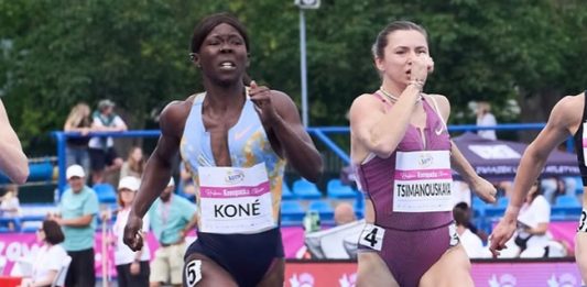 Maboundou Koné signe 22”92 à Varsovie et décroche la 2e place sur 200 m