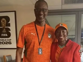 Côte d’Ivoire – Équateur : Tidjane Thiam et Kandia Camara côte à côte pour soutenir les Éléphants à Philadelphie